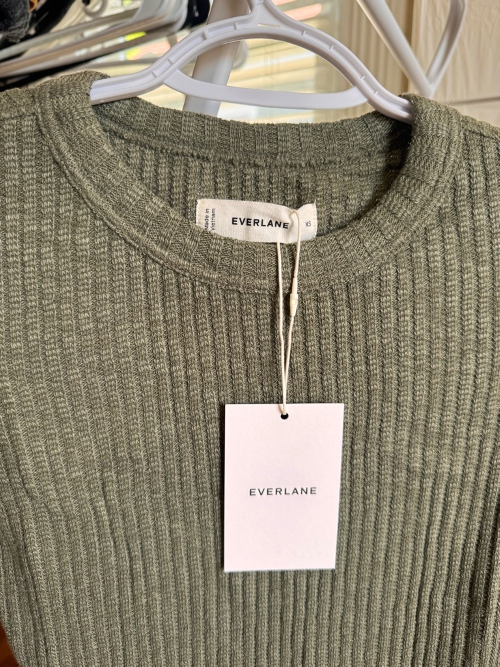 Everlane Ribbed Tee - Picture 2 of 6